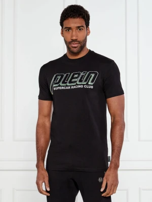 Zdjęcie produktu Philipp Plein T-shirt Racing Club | Regular Fit czarny