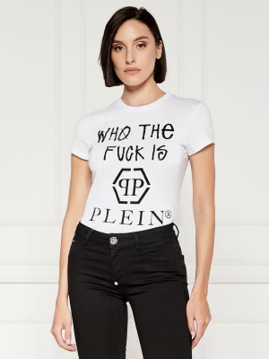 Philipp Plein T-shirt Sexy Pure | Slim Fit biały