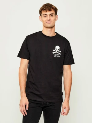 Philipp Plein T-shirt Skull & Bones | Regular Fit czarny