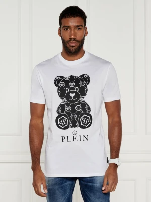 Philipp Plein T-shirt Teddy Bear | Regular Fit biały