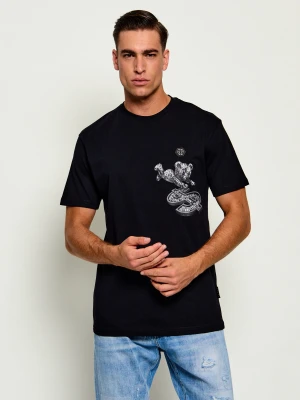 Philipp Plein T-shirt Teddy Dollar | Regular Fit czarny