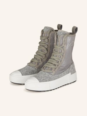 Philippe Model Botki Sznurowane Paris Haute grau