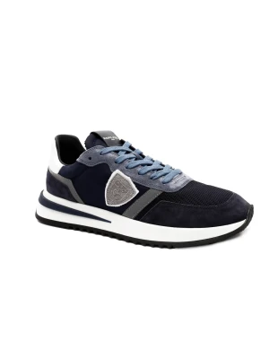 Philippe Model Skórzane sneakersy granatowy