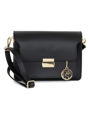 Pia Sassi Skórzana torebka "Carbonara" w kolorze czarnym - 23 x 17 x 10 cm rozmiar: onesize