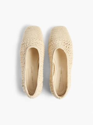 PIASKOWE BALETKI Z AŻUROWĄ STRUKTURĄ LIVIANA CONTI