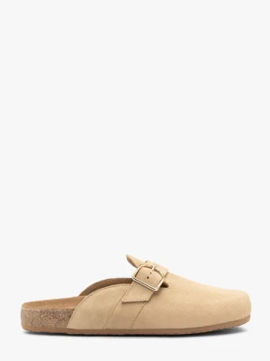 Piaskowe mule damskie Ryłko