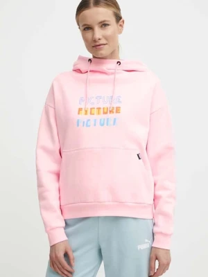 Picture bluza bawełniana Bail różowy