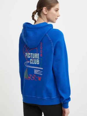 Picture bluza bawełniana Kuray niebieski