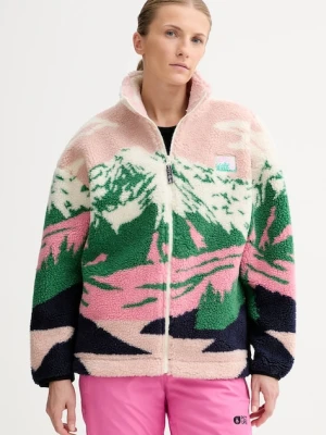 Picture bluza polarowa Nyss damska kolor multicolor wzorzysta WSW0377