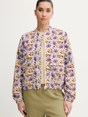 Picture kurtka bawełniana Serenata kolor multicolor przejściowa WVT0393