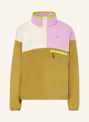 Picture Sweter Typu Troyer Z Polaru Arcca gruen