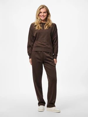 Pieces Bluza "Chilli" w kolorze brązowym rozmiar: XS