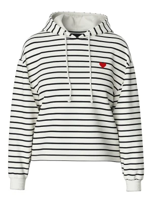 Pieces Bluza "Chilli" w kolorze kremowo-czarnym rozmiar: S