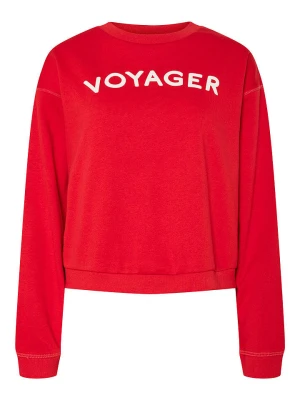 Pieces Bluza "Foya" w kolorze czerwonym rozmiar: L