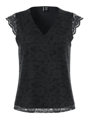 Pieces Bluzka "Olline" w kolorze czarnym rozmiar: XL