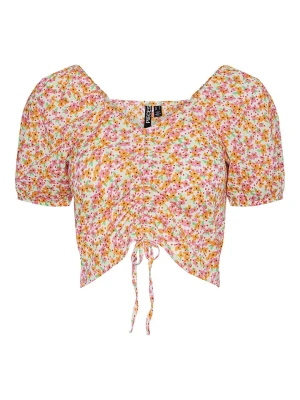 Pieces Bluzka w kolorze pomarańczowym rozmiar: XS