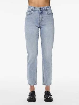 Pieces Dżinsy "Bella" - Tapered fit - w kolorze niebieskim rozmiar: W31/L30