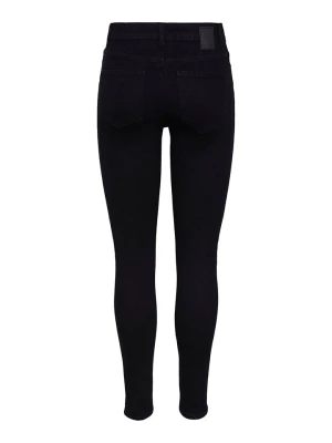 Pieces Dżinsy "Dana" - Skinny fit - w kolorze czarnym rozmiar: XS/L30