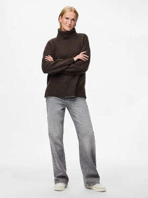 Pieces Golf w kolorze ciemnobrązowym rozmiar: M