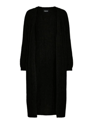 Pieces Kardigan "Maggy" w kolorze czarnym rozmiar: L