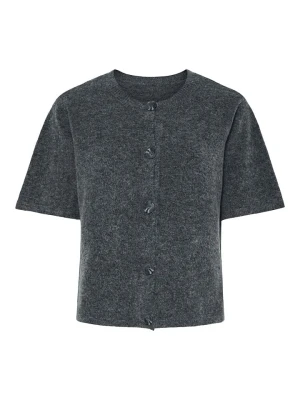 Pieces Kardigan "Pcjiko" w kolorze antracytowym rozmiar: L