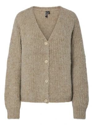 Pieces Kardigan w kolorze beżowym rozmiar: L
