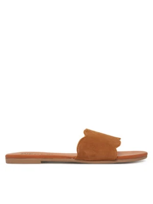 Pieces Klapki 17156838 Brązowy