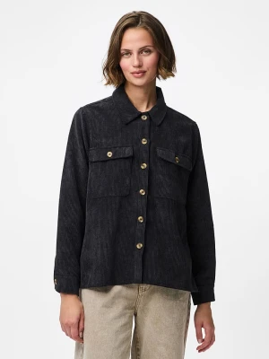 Pieces Koszula "Ceffi" w kolorze czarnym rozmiar: XS