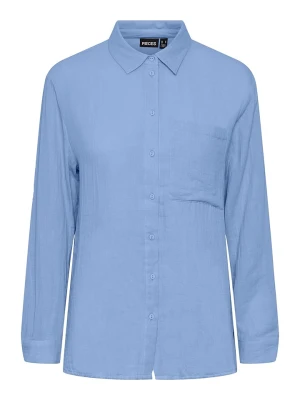 Pieces Koszula w kolorze błękitnym rozmiar: S