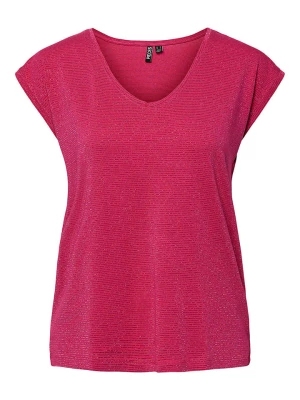 Pieces Koszulka "Billo" w kolorze różowym rozmiar: XS
