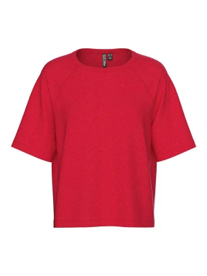 Pieces Koszulka "Bree" w kolorze czerwonym rozmiar: XL