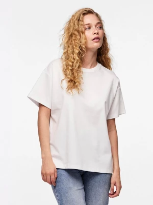 Pieces Koszulka "Skylar" w kolorze białym rozmiar: XL