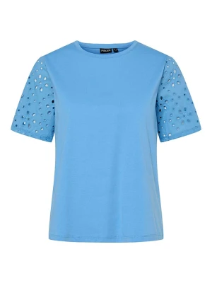 Pieces Koszulka "Tandrea" w kolorze błękitnym rozmiar: S