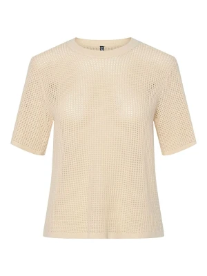 Pieces Koszulka "Trinka" w kolorze brzoskwiniowym rozmiar: XS