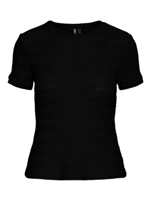 Pieces Koszulka w kolorze czarnym rozmiar: L