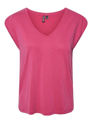 Pieces Koszulka w kolorze różowym rozmiar: XS