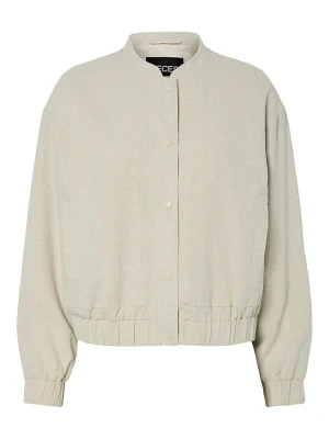 Pieces Kurtka "Tolly" w kolorze kremowym rozmiar: M