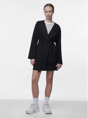 Pieces Marynarka Bosella 17146550 Czarny Regular Fit