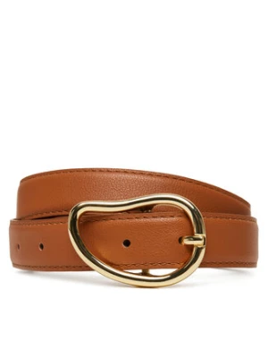 Pieces Pasek Damski Pcsigne Jeans Belt 17156585 Brązowy