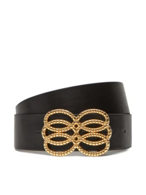 Pieces Pasek Damski Pctunja Wide Jeans Belt 17158014 Czarny