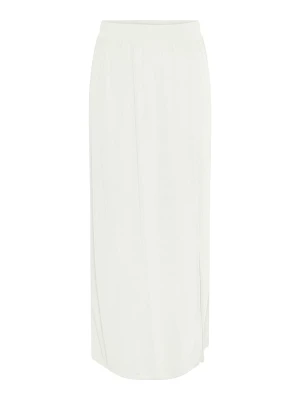 Pieces Spódnica w kolorze białym rozmiar: M