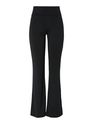 Pieces Spodnie "Pcmaliva" w kolorze czarnym rozmiar: XS