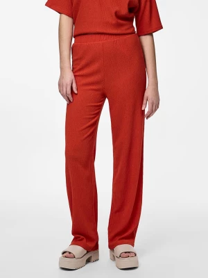 Pieces Spodnie w kolorze pomarańczowym rozmiar: XS
