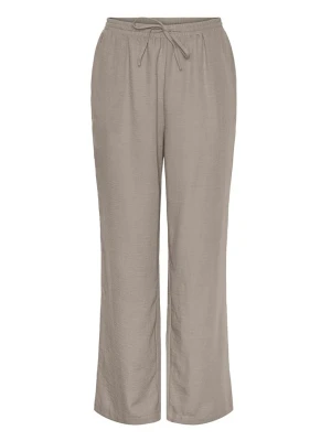 Pieces Spodnie w kolorze szarym rozmiar: XS