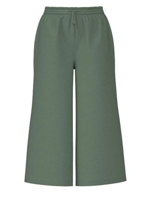 Pieces Spodnie w kolorze zielonym rozmiar: M