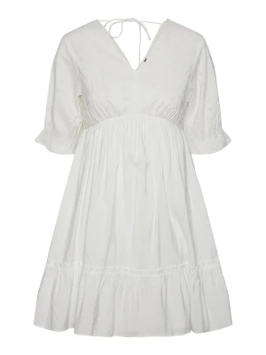 Pieces Sukienka w kolorze białym rozmiar: L