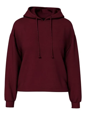 Pieces Sweter "Chilli" w kolorze ciemnoczerwonym rozmiar: M