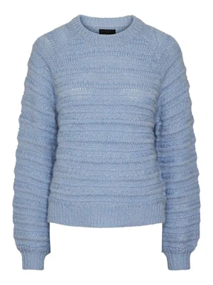 Pieces Sweter w kolorze błękitnym rozmiar: M