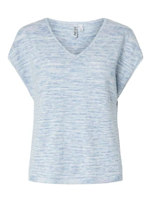 Pieces Sweter w kolorze błękitnym rozmiar: XL