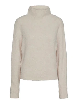 Pieces Sweter w kolorze kremowym rozmiar: L